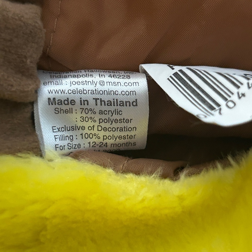 Halloween Honey Pot Costume Baby Toddler - Picture 5 of 17